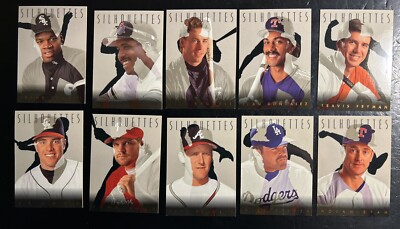 1993 Studio Silhouettes Complete Set (10 Cards)! Thomas Bonds Ryan & More!