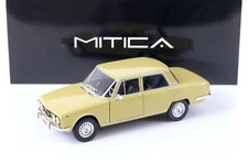 Alfa Romeo 2000 Berlina 1971 Giallo Piper 116 Mitica 200005-D 1/18 Yellow Metal