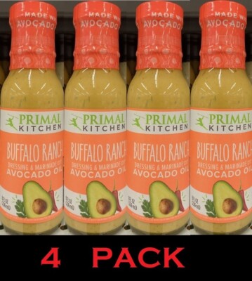 Primal Kitchen BUFFALO RANCH DRESSING & MARINADE Made W Avocado oil 8 oz 4  PACK | eBay