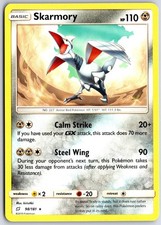 Pokemon Skarmory 98/181 Rare Team Up LP