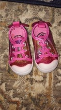 Beverly Hills Polo Club Shoes - Rainbow Glitter - Baby Shoes - Size 2