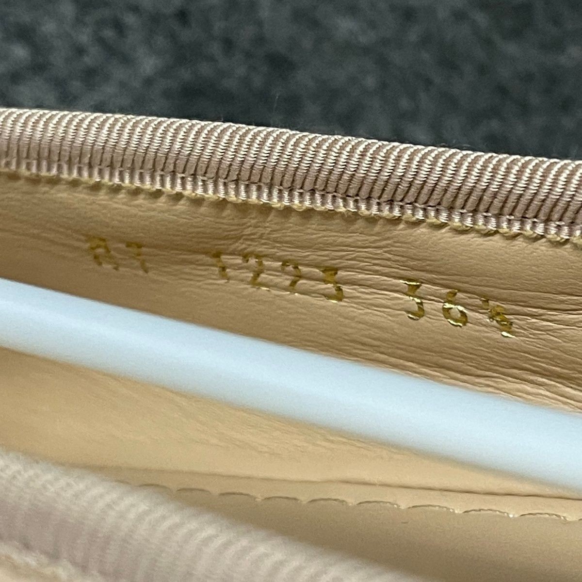 Dior Ballet Flat Women's Size 6.5 Nude Quilted KCB877CQC21U365  thumbnail 3