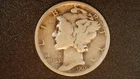 1936 D Mercury Dime 10c -90% Silver US Dime FREE SHIPPING AND TRACKING - 005