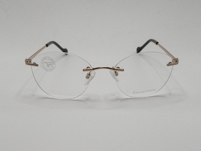Brille Fineline 890100 23 Cateye Titanflex Brillengestelle eyeglasses
