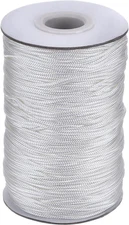 109 Yards/Roll White Braided Lift Shade Cord for Aluminum Blind Shade, Gardening