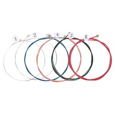 6 PCS Colorful Phosphor Bronze Acoustic Guitar Strings Replacement