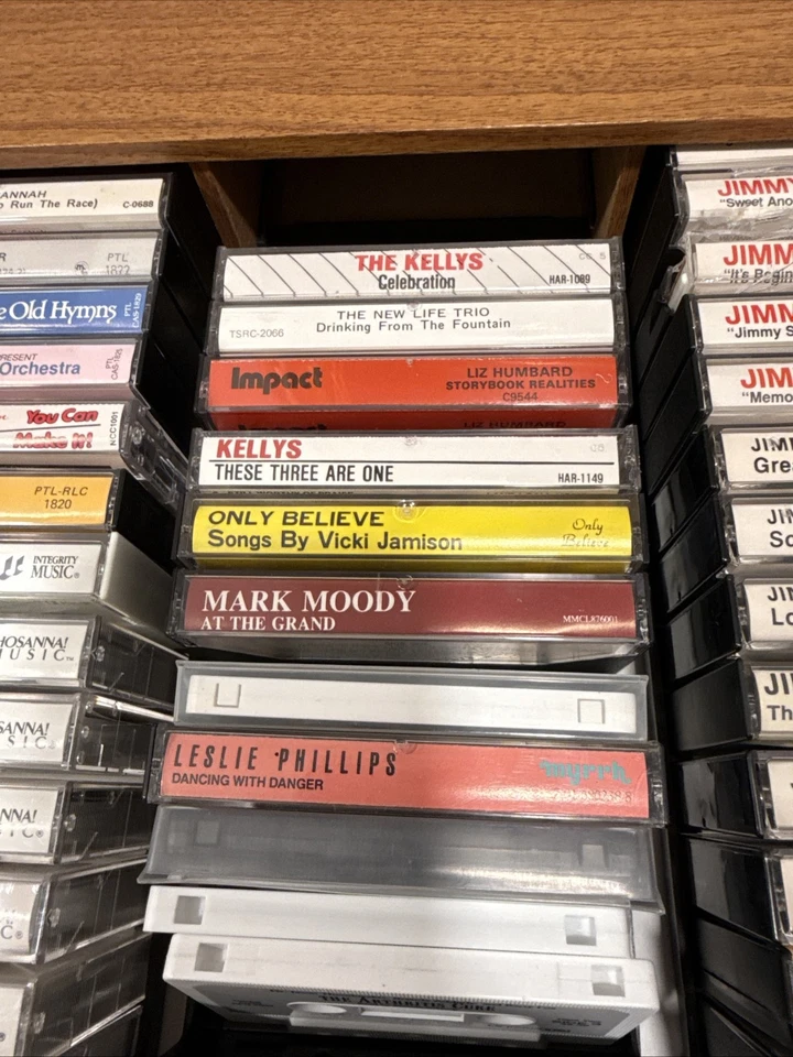 Set Of Jimmy Swagger And Gospel Tapes Including Storage Case - Image 4 of 4