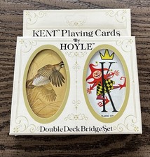 Vintage Kent Playing Cards Double Deck 1970s ...