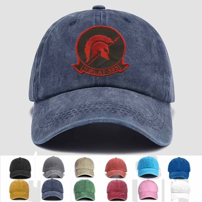 Customized Embroidered Hat HMLAT-303 'Atlas' Squadron, Trucker Hat, Gift Idea