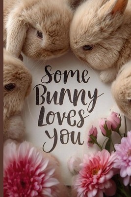Some Bunny Loves You Journal: Cute Notebook to track daily goals, taking notes,