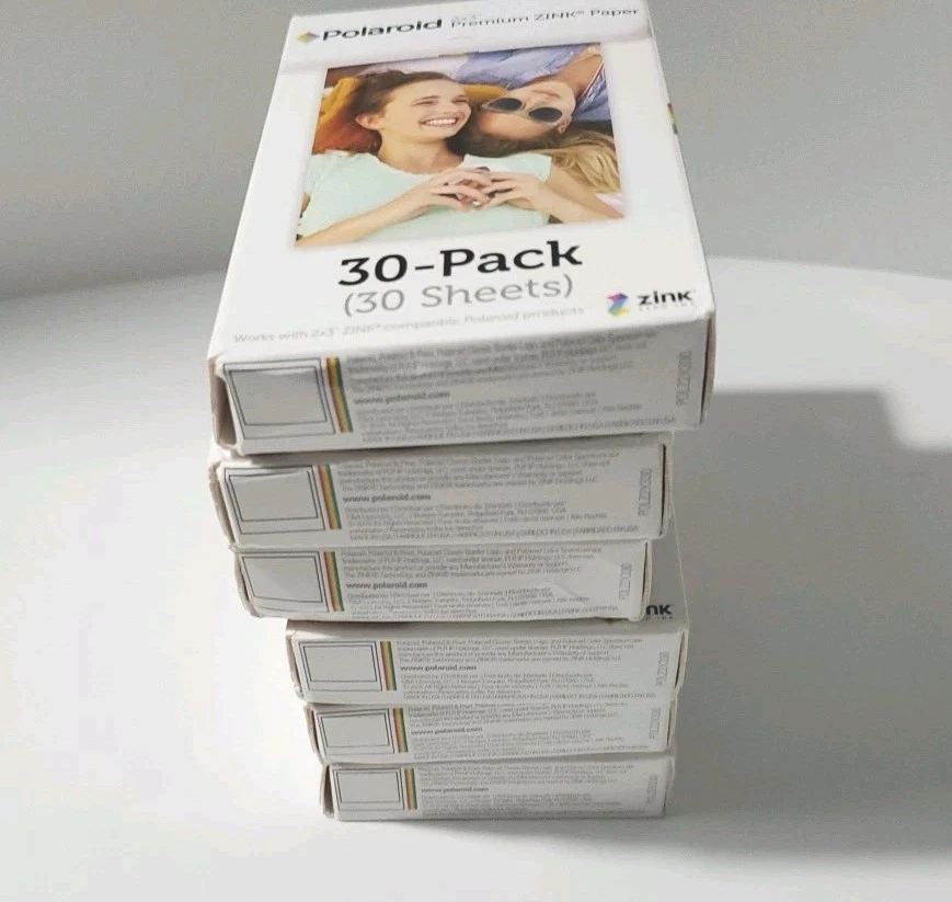 LOT OF 6 - Polaroid ZINK Photo Paper 2x3 Inch New! (150 Sheets Total) - Image 4 of 4