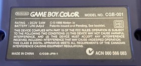 Game Boy Color - Grape - TESTED & WORKING | Vintage - 1998 (No Battery Cover)
