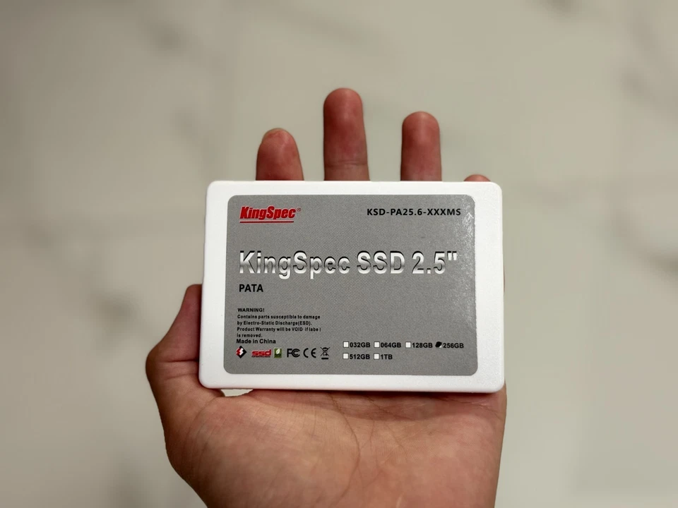 🚀 KingSpec 2,5" PATA/IDE SSD - MLC Flash, SM2236 Controller! - Bild 4 von 4