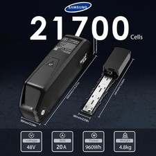 Electric Battery 48V 20Ah Lithium Ion Rear Motor Battery