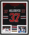 Connor Hellebuyck Autographed NHL Jersey & 2026 USA Gold Photo JSA COA Framed