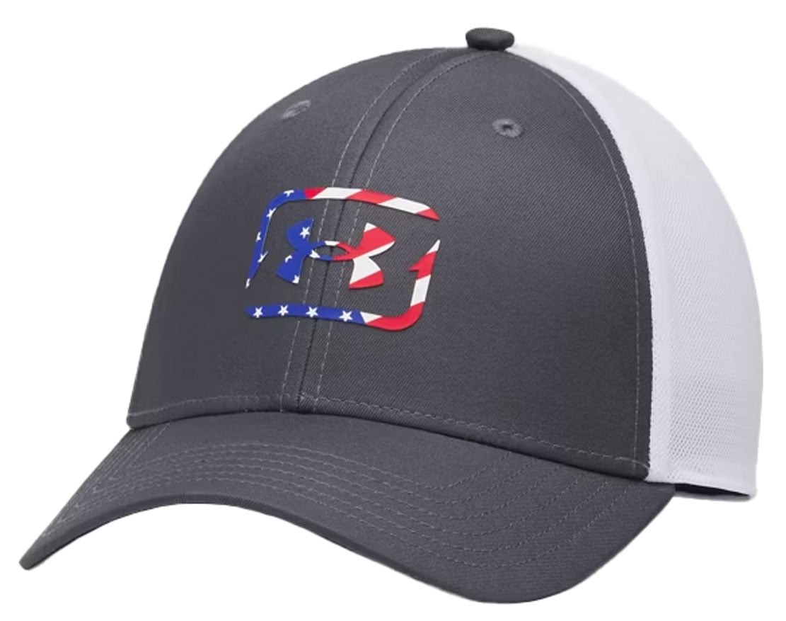 Under Armour Fish Low Men s Stretch Fit Hat Structured Performance Cap Ca 4890₽