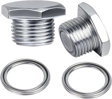 Rear Differential Drain Plug, Rear Axle Housing Magnetic Drain Plug Compatible