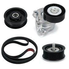 Drive Belt Tensioner And Idler Pulley Serpentine Kit Compatible With...