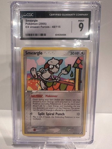Smeargle graded CGC 9 for sale on eBay