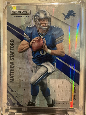 LA Connection 2-Card Lot Stafford R&S Longevity/50 + Nacua Future Mat/49