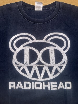 vintage radiohead t shirt modified bear black L | eBay