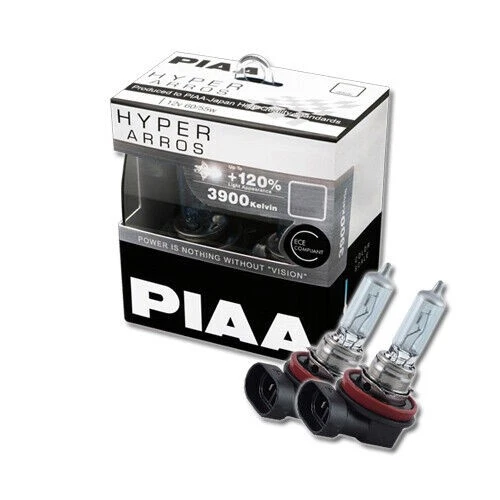 Ampoule PIAA (HE906) Hyper Arros H11 12V 60/55W - 3900K PN:HE906 - Photo 1/1