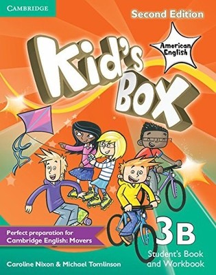 Kid's Box American English Level 3B Student's Book and Workbook Combo with CD-RO