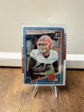 2025 Panini Donruss Optic - Rated Rookie Carson Schwesinger #217 (RC)