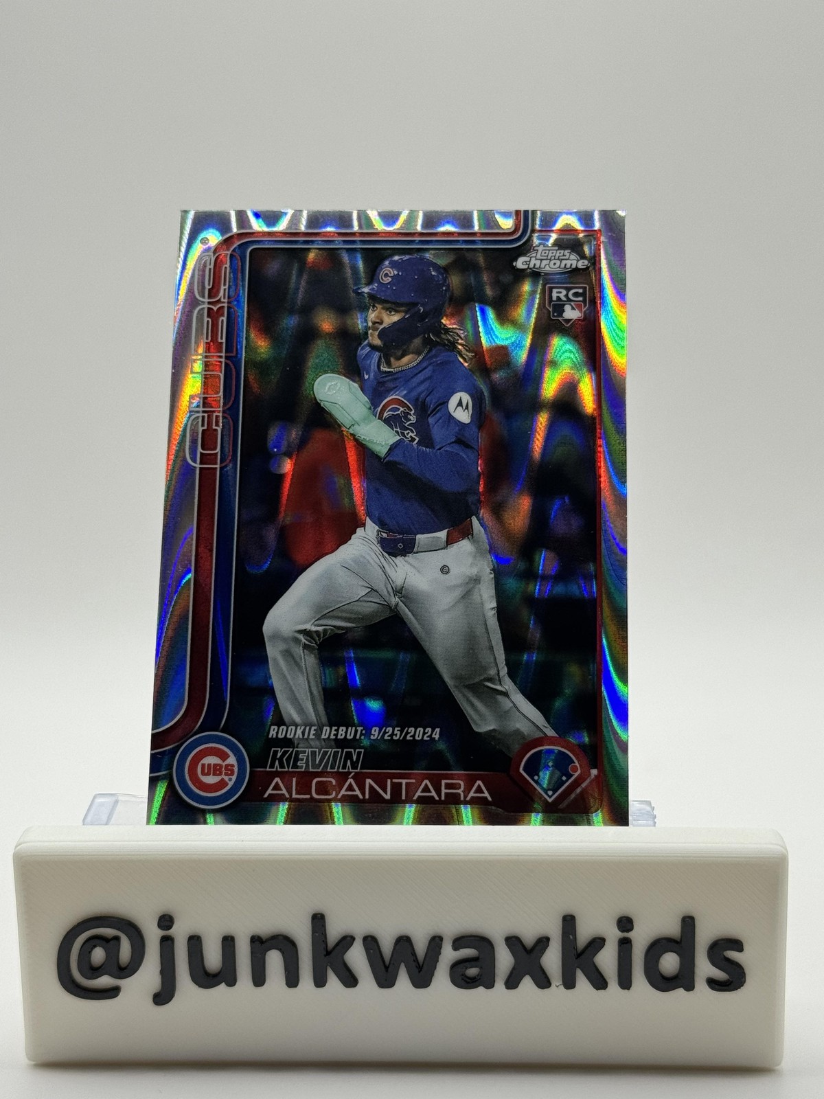 2025 Topps Chrome Update #USC25 Kevin Alcantara Raywave