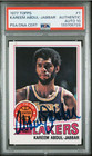 1977 Topps Kareem Abdul-Jabbar Signed Basketball Card Certified PSA/DNA Auto 10