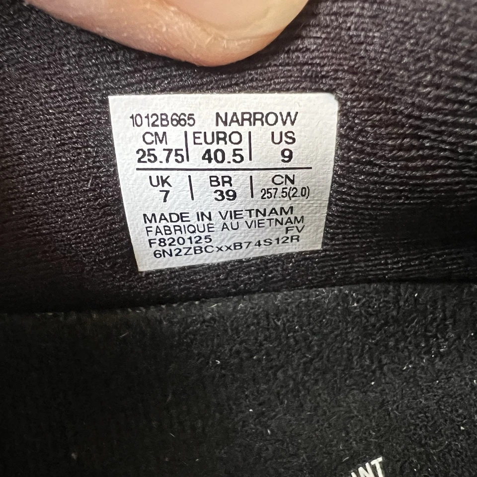 Asics Womens GT 2000 13 Black Road Running Shoes Sneakers Size 9 Narrow - Image 4 of 4