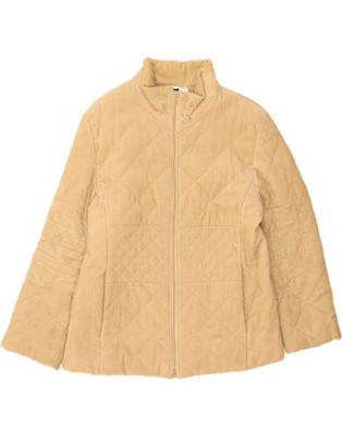 BLUE MOTION Damen Oversize Cord Jacke Größe 40/42 Medium Beige KM25