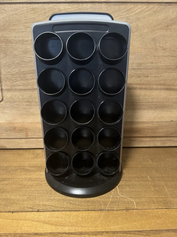 Soporte para cápsulas Keurig K Cup Spin Carrusel tiene capacidad para 30 cápsulas KCC 30 negro plata SIN CAJA Foto 4 de 4