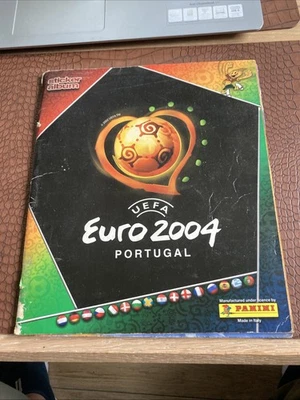ALBUM COMPLET PANINI Euro 2004 Portugal Football Édition Belge No  World Cup - Photo 1/4