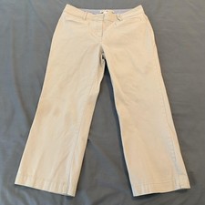 Tommy Hilfiger Pants Womens 6 Khaki Janie Fit Stretch Chino Straight Leg