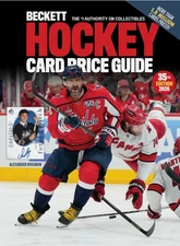 New 2026 Beckett Hockey Card Annual Price Guide 35th Edition, Alexander Ovechkin