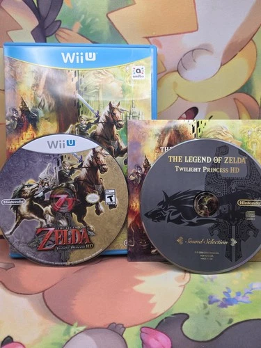 The Legend of Zelda: Twilight Princess HD Nintendo WiiU Cib + Soundtrack CD Mint