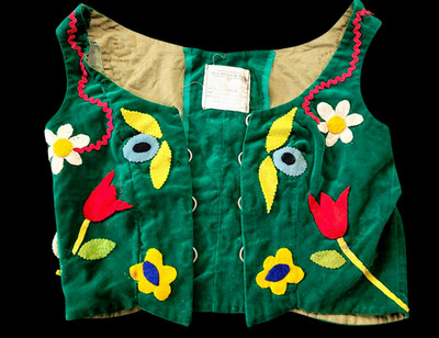 Amazing Vintage Van Horn & Son Sound of Music Costume Theatre Vest Trapp Family
