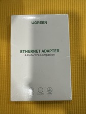UGREEN Ethernet Adapter 20254 USB 2.0 to 10 for PC or Laptop New  Sealed