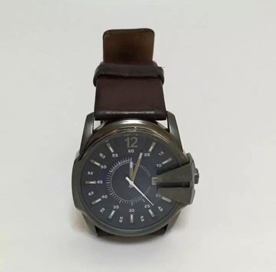 Diesel Dz-1618 Analog Quartz Men Dark Brown Leather 10Ber Vintage 478734633