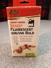 Zilla Canopy Series Fluorescent UVB/UVA Bulbs Desert 20 W
