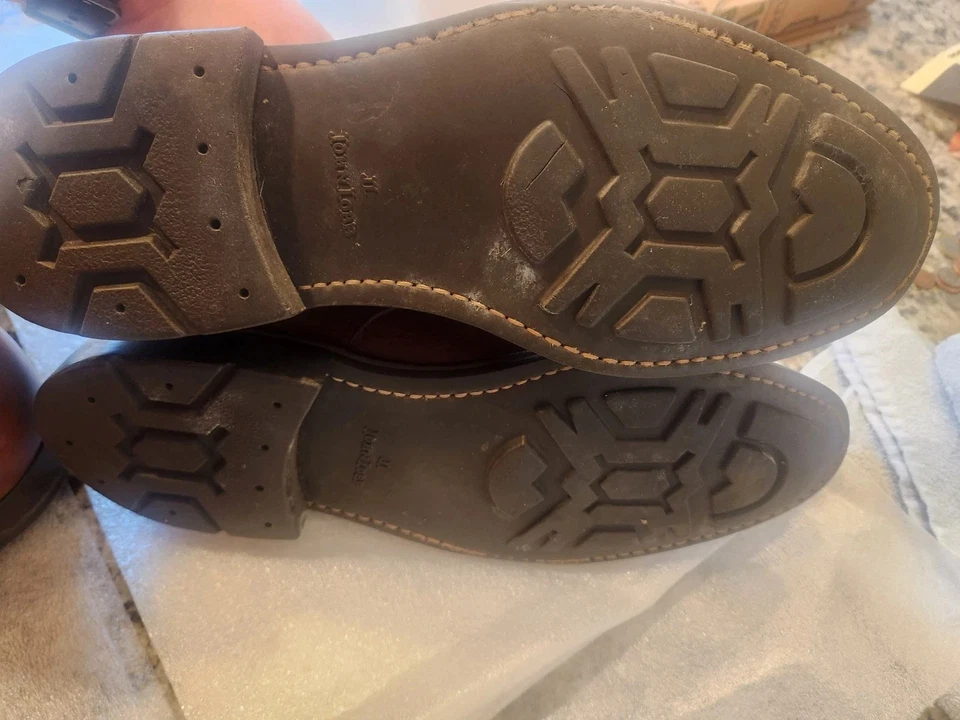 Bota Chukka John Lobb Braemar Cuero Grano Reino Unido 9E EE US 10E con Árboles de Zapatos JL Foto 3 de 4