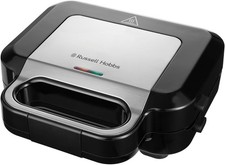 Russell Hobbs Sandwich Maker 3 in 1 Creazioni Waffle Maker Panini Press/Grill