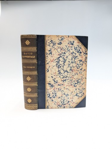 David Copperfield by Charles Dickens in lovely leather binding GIFT Victorian