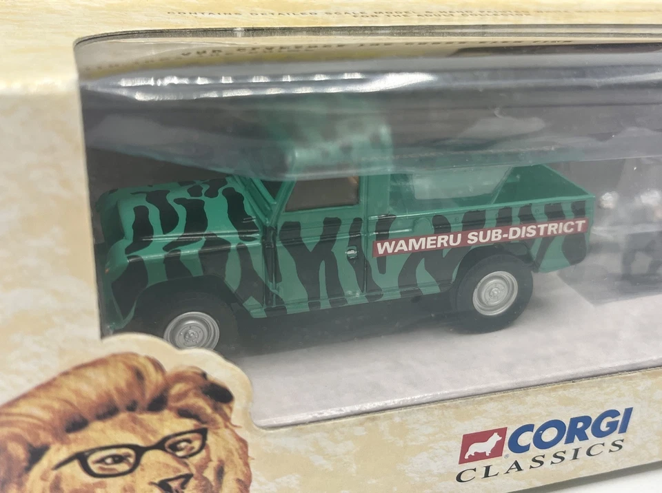 Land Rover & figurines animaux DAKTARI - CORGI Classics 07104 - 1998 - NEUF - Photo 2/4