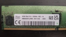 Hynix 32GB DDR4-3200 2Rx8 RDIMM HMAA4GR7CJR8N-XN Server Memory RAM 3200AA