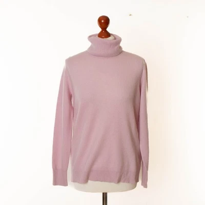 PETER HAHN Damen 100% Kaschmir Lila Pullover Größe D 42  13494 - Bild 1 von 4