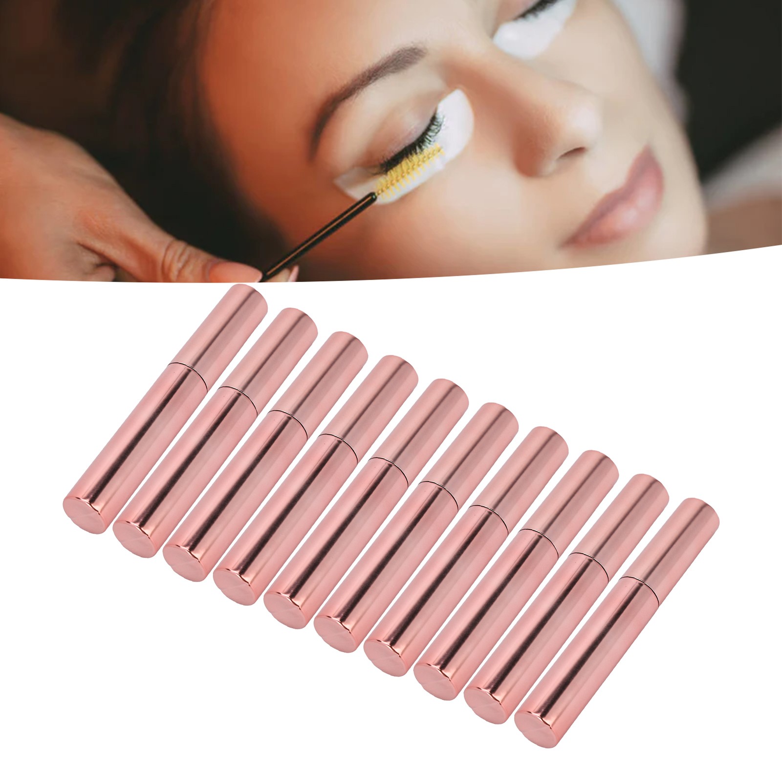 10Pcs Empty Eyelash Glue Tubes with FAD for Liquid Mascara