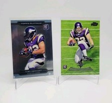 TOBY GERHART 2010 Topps Prime #139 Platinum #28 Rookie base LOT VIKINGS STANFORD