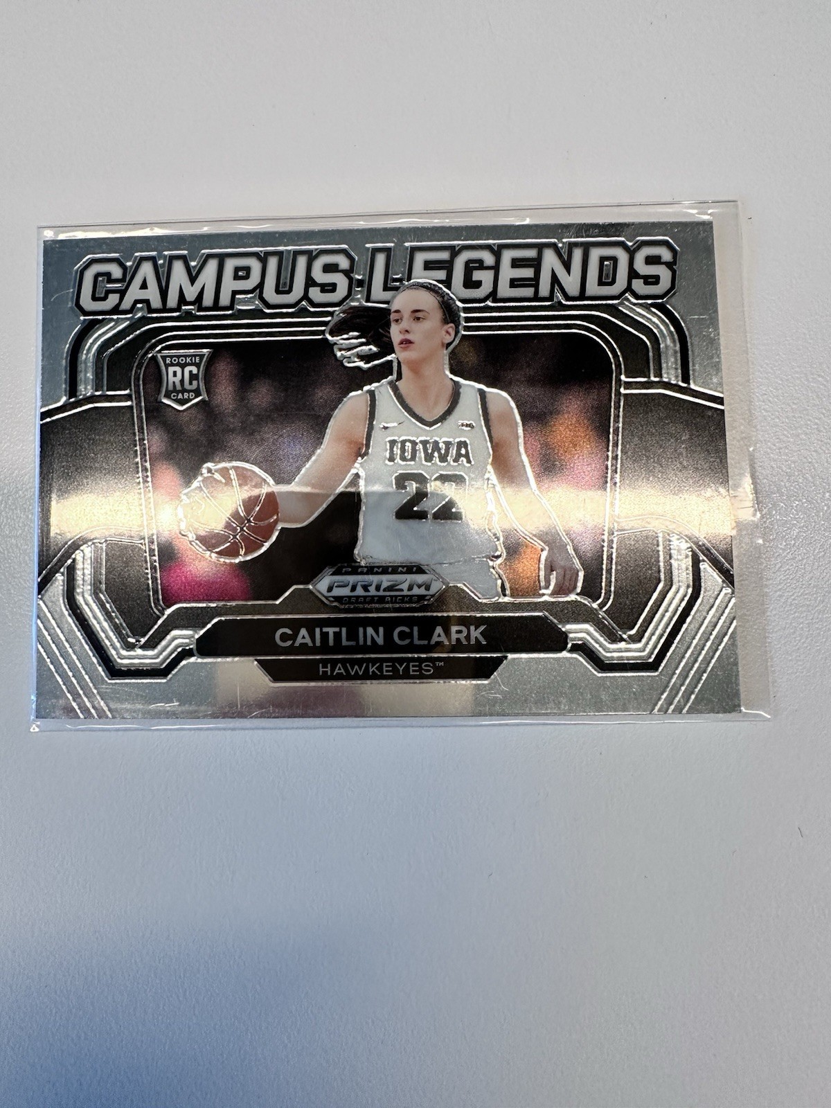 2024 Panini Prizm Draft Picks Campus Legends Caitlin Clark #5 (RC)